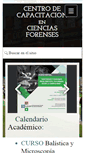 Mobile Screenshot of capacitacionforense.com
